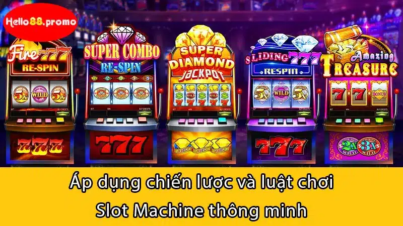 Áp dụng chiến lược và luật chơi Slot Machine thông minh